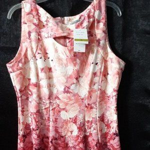 Danny and Nicole Fit & Flare Sleeveless Dress (Size 14)